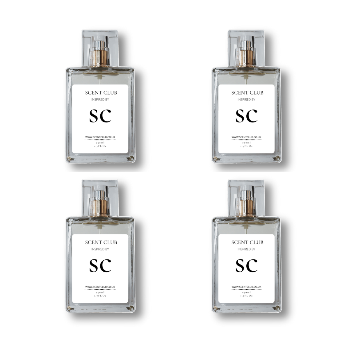 4x 50ml Bundle Set