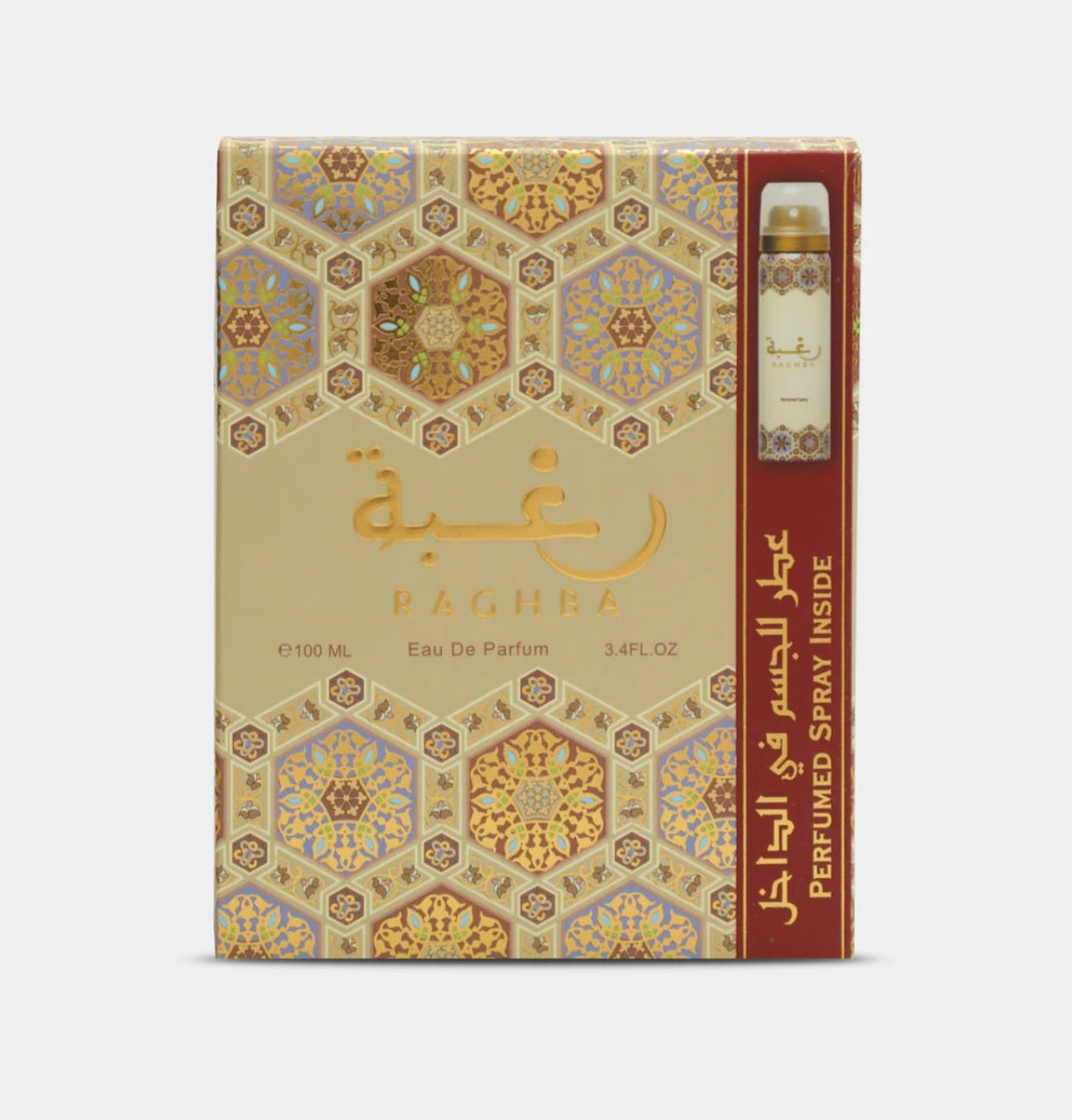 Raghba by Lattafa 100ml for Men and Women