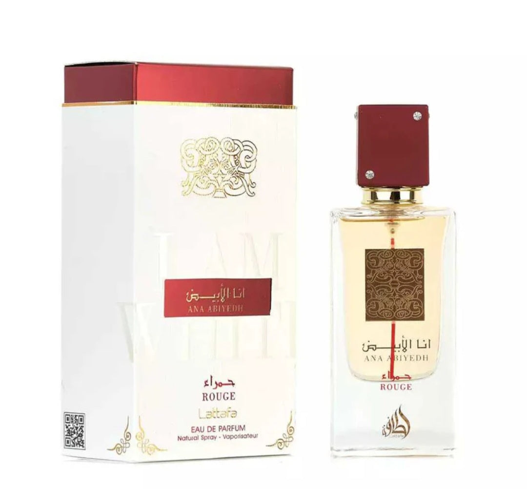 Ana Abiyedh Rouge by Lattafa 60ml for Men and Women