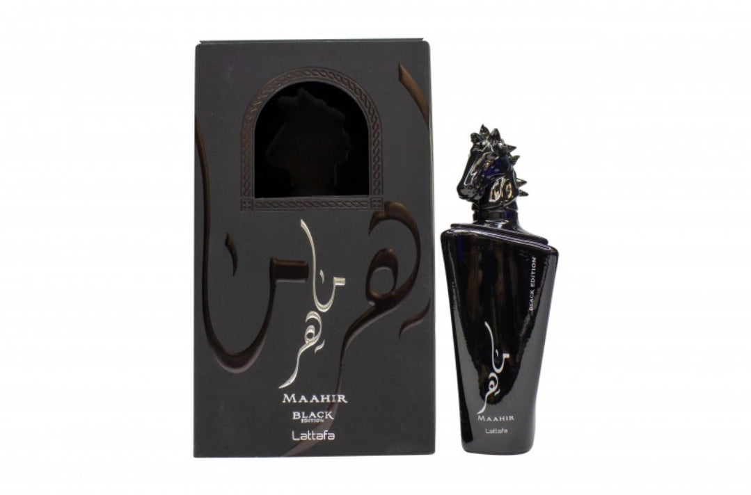 Maahir Black Edition by Lattafa 100ml Fragrance for Men and Women - Eau De Parfum