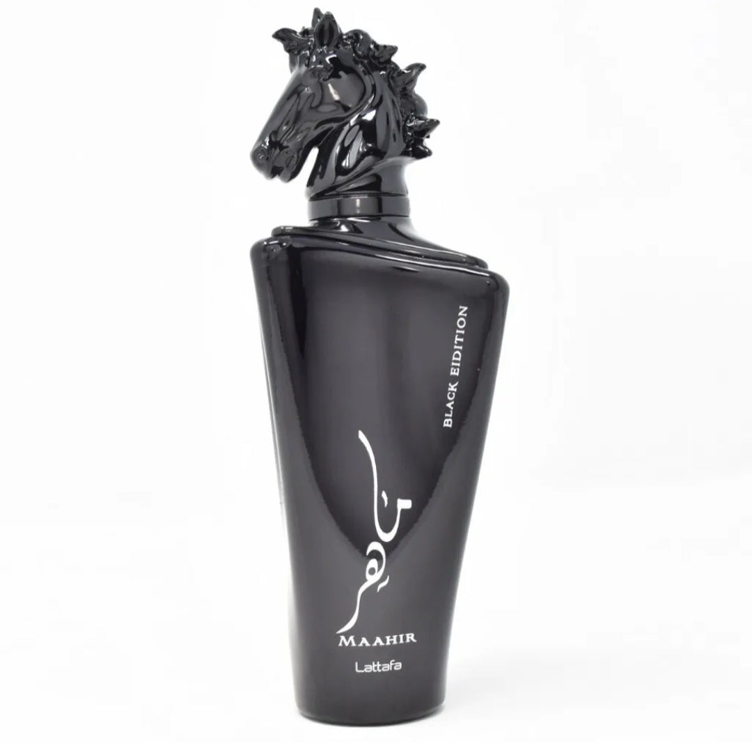 Maahir Black Edition by Lattafa 100ml Fragrance for Men and Women - Eau De Parfum