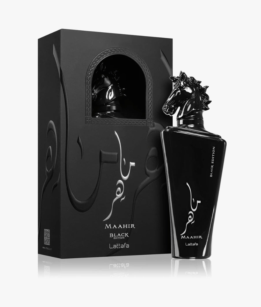 Maahir Black Edition by Lattafa 100ml Fragrance for Men and Women - Eau De Parfum