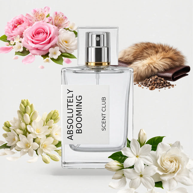 Bloom inspired by Absolutely Booming - White Floral, Tuberose, Animalic, Floral accord icons