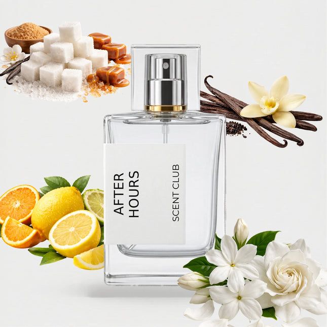 Classique Cabaret inspired by After Hours - White Floral, Citrus, Vanilla, Sweet accord icons