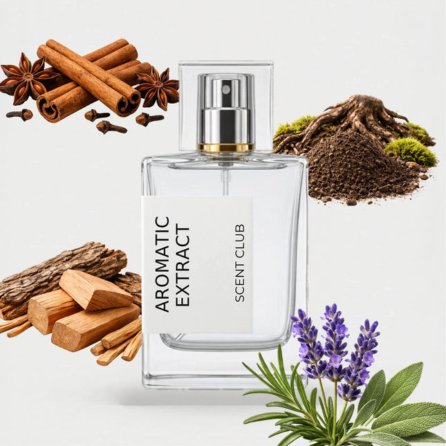 Aromatics Elixir inspired by Aromatic Extract - Aromatic, Woody, Earthy, Warm Spicy accord icons