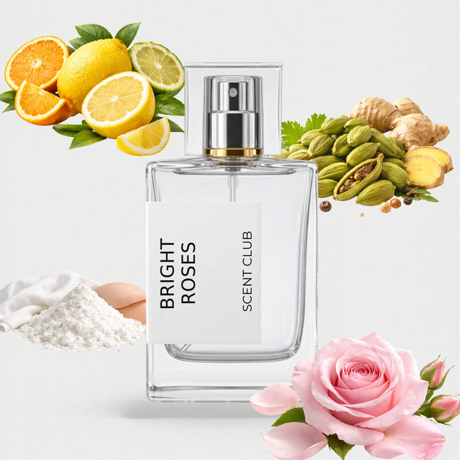 Miss Rose N Roses RRP £145 (Inspired) - Bright Roses inspired by Bright Roses - Rose, Musky, Fresh Spicy, Citrus accord icons