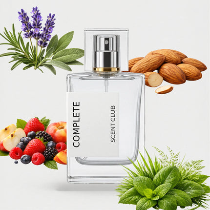 Perfect inspired by Complete - Green, Fruity, Almond, Aromatic accord icons