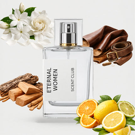 CH Women inspired by Eternal Women - Citrus, Woody, Leather, White Floral accord icons