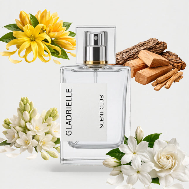 Gabrielle RRP £145 (Inspired) - Gladrielle inspired by Gladrielle - White Floral, Tuberose, Woody, Yellow Floral accord icons