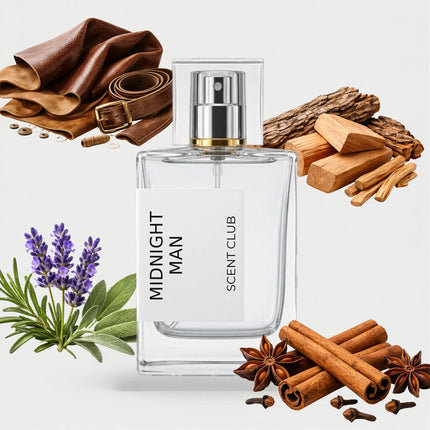 La Nuit De L'Homme inspired by Midnight Man - Warm Spicy, Aromatic, Woody, Leather accord icons