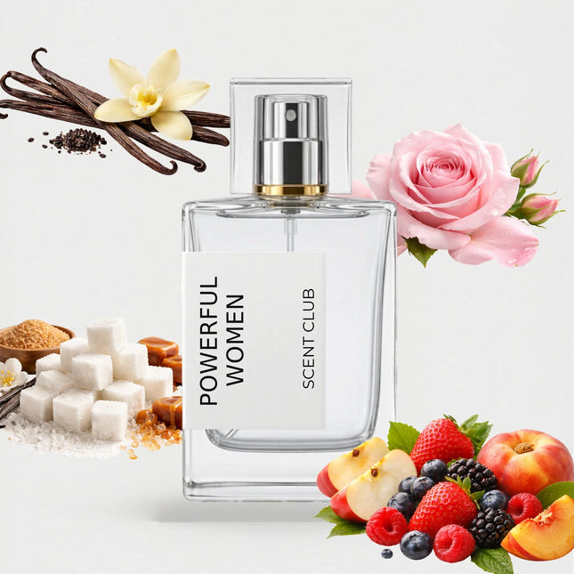 Because It's You inspired by Powerful Women - Fruity, Sweet, Rose, Vanilla accord icons