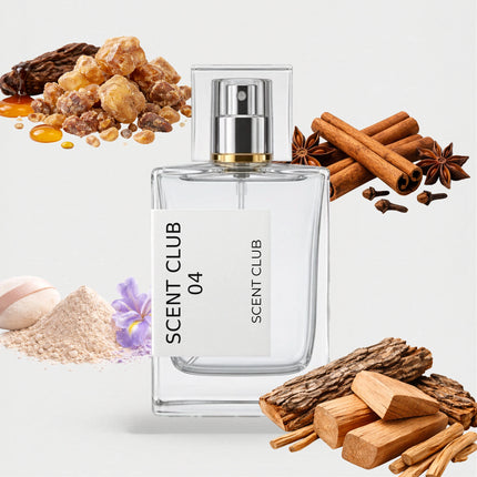 Amour 04 inspired by Scent Club 04 - Woody, Powdery, Warm spicy, Balsamic accord icons