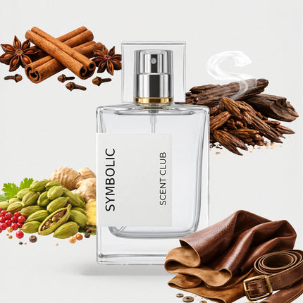 Icon Absolute inspired by Symbolic - Leather, Fresh Spicy, Oud, Warm Spicy accord icons